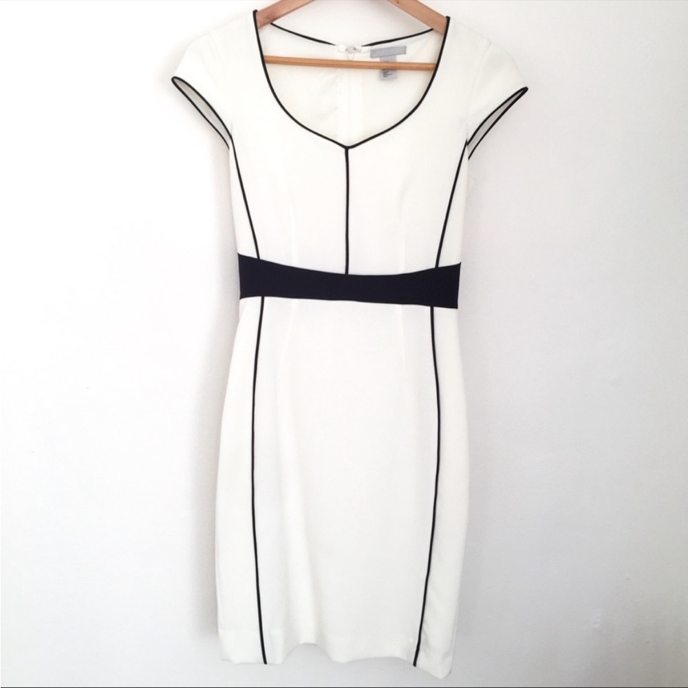 H&M Black & White Business Dress